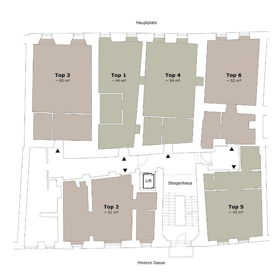 Gh Alte Post - Top2 Super 6 Apartment Gmünd